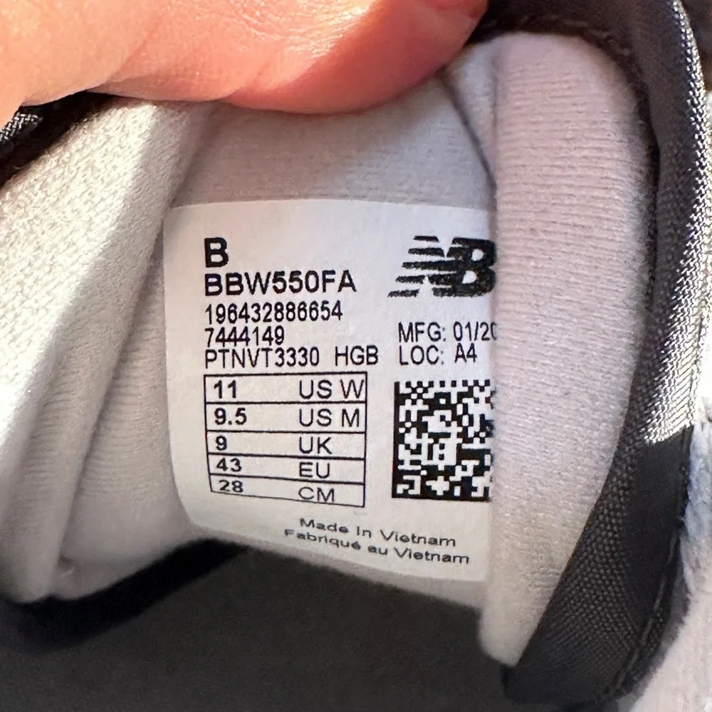 New Balance size 11